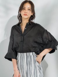 LAUTREAMONT/ロートレアモン LAUTREAMONT 【WEB限定】URBAN LINENシャツブラウス≪洗濯機で洗える≫/508293808