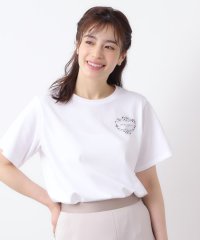  LAURA ASHLEY/【日本製】フローラルクラウン ロゴTシャツ/508293859