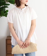 atONE/アットワン atONE RNクールタッチ接触冷感フレアギャザーブラウス/508293923
