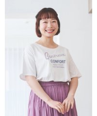 Re-J＆SUPURE/カラーロゴプリントTシャツ/508294000