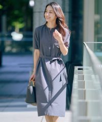 J.PRESS LADIES/【洗える・吸水速乾】DRYライトサッカー ワンピース/508294127