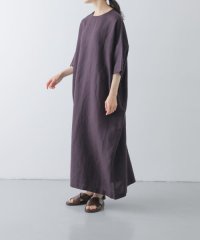 KAGURE/『2サイズ展開』リネンレーヨンワイドワンピース/508294167