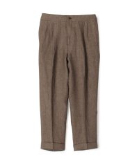 TOMORROWLAND MENS/リネン バックベルト ペグトップスラックス SOLBIATI/508294181