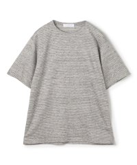 TOMORROWLAND MENS/リネン ボーダー ハーフスリーブカットソー/508294187