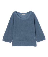 GALERIE VIE/ リネンハーフカーディガン クルーネックプルオーバー/508294404