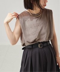 journal standard  L'essage /ベロア タックノースリーブ/508294419