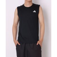 adidas/アディダス adidas メンズ ノースリーブ機能シャツ AEROREADY デザインド トゥ ムーブ スポーツ スリーストライプス タンクトップ GM2130/508294494