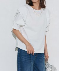 marvelous by Pierrot/マーベラス バイ ピエロ marvelous by Pierrot ドライタッチラッフルフリルスリーブTシャツ/508294509