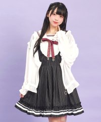 Secret Honey/シークレットハニー Secret Honey フロントZIPシフォンカーディガン/508294540
