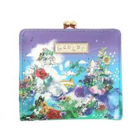 ScoLar/スカラー ScoLar 花蝶柄×ヒョウ柄 二つ折り口金財布/508294583