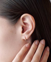 ALLURELLE/アリュレル ALLURELLE ジルコニアフープピアス KNF127/508294692