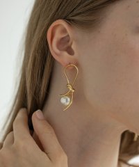 Merry Gem/メリージェム Merry Gem 選べるバリエーション パールモチーフピアス KNF127/508294740