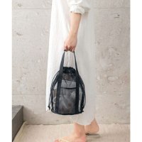 florge/フロージュ florge 【サ活・温泉・プールに】メッシュ巾着ハンドバッグ/トートバッグ/508294775