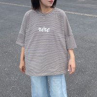 CRB/シーアールビー CRB ロゴ箔プリントBIGTシャツ/508294784