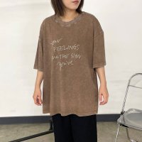 CRB/シーアールビー CRB ピグメントロゴTシャツ/508294786