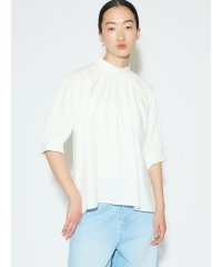 MIDIUMISOLID/MIDIUMISOLID for Ladies ハイネックギャザーブラウス/508294845