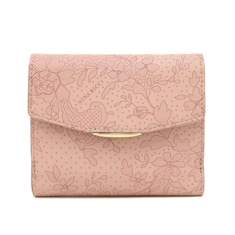 【ニナ リッチ】ダンテル パース ２つ折り財布 ファスナー式 ニナ リッチ NINA RICCI 二つ折りコンパクト財布【ダンテル