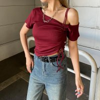 non-hedge/ノンヘッジ non－hedge ワンショルドロストトップス/507007254