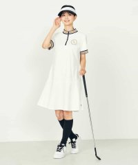 a.v.v/レディースゴルフウエア/ハーフZIPモックネックワンピース/508194799