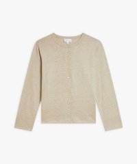 agnes b. FEMME/リネン 長袖 カーディガンプレッション "Le Petit"/508227231