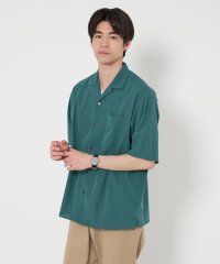 green label relaxing/リバー トリコット オープンカラーシャツ/508291113