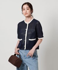 UNITED ARROWS/メッシュ スパンコール ニットカーディガン －ウォッシャブル－/508293891