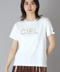 DRESSTERIOR/クリア天竺チュールCIELロゴTシャツ/508294380