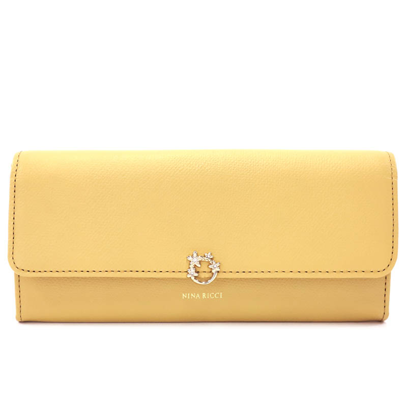 ニナ リッチ NINA RICCI ギャルソン型長財布【ジャルダンパース