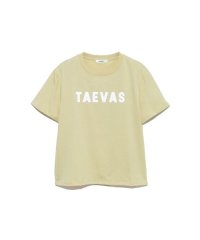 SNIDEL/ORGANICSゴシックロゴTシャツ/508295030
