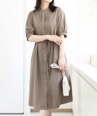 OFUON/ピンタック2wayワンピース/洗える/WEB限定サイズあり/508295529