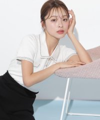JILL by JILL STUART/ステッチポロニット/508295588