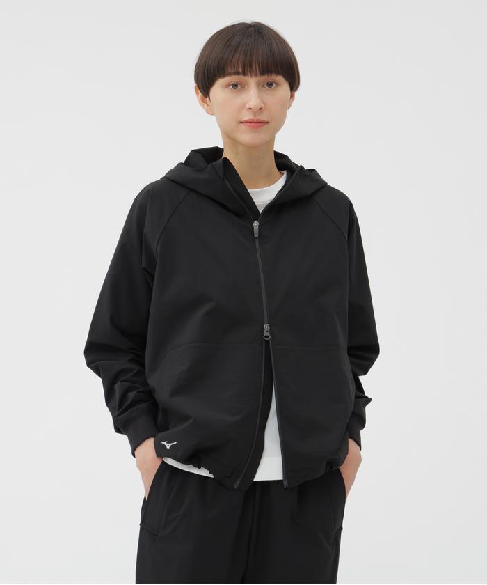 STRETCH POLYESTER HEAVY POPLIN BLOUSON(508295589