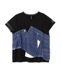 B'2nd/AULA AILA（アウラ アイラ）別注デニムレイヤードＴシャツ/508295650
