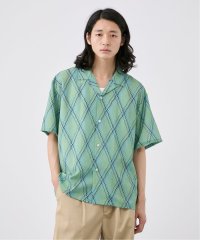 B.C STOCK/【CALIFORNIA RANCH HOUSE】カラミ ストライプ オープンカラー半袖シャツ/508295711