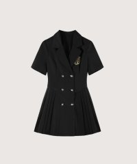 LA POMME petit/ラポミ プチ LA POMME petit Preppy Pleats Jacket Dress/508295724