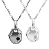 LARA Christie/ララクリスティー LARA Christie ペアネックレス オーバル デザイン シルバー925 [ PAIR Label ] p14052－p/508295797