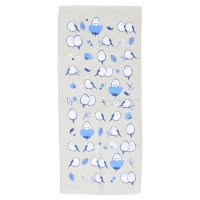 cinemacollection/シネマコレクション cinemacollection フェイスタオル 片面ガーゼプリントロングタオル みるくGY アニマル ミントイン 新生活 かわいい グッズ/508295838