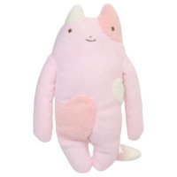 cinemacollection/シネマコレクション cinemacollection フモフモさん プラッシュドール ぬいぐるみ Mサイズ ハート3 みけも ピンク シナダグローバル 人形 マ/508296085