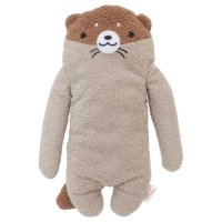 cinemacollection/シネマコレクション cinemacollection フモフモさん プラッシュドール ぬいぐるみ Mサイズ かわも ダークブラウン シナダグローバル 人形 マス/508296094