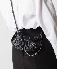 BALENCIAGA/バレンシアガ BALENCIAGA バレンシアガ BALENCIAGA LE CAGOLE MINI BAG SILVER CHAIN ル カゴール ミニバッグ/508296395