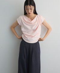 Green Parks/グリーン パークス Green Parks ドレープオフショルフレンチ袖Tシャツ/508296402