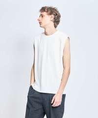 ABAHOUSE/【ストレッチテレコ】ノースリーブ クルーネック Tシャツ / タンクトップ/508296419