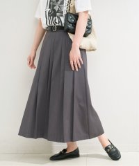 B.C STOCK/《予約》手洗い可 / ベルト付きダブルピッチタックスカート/508296430