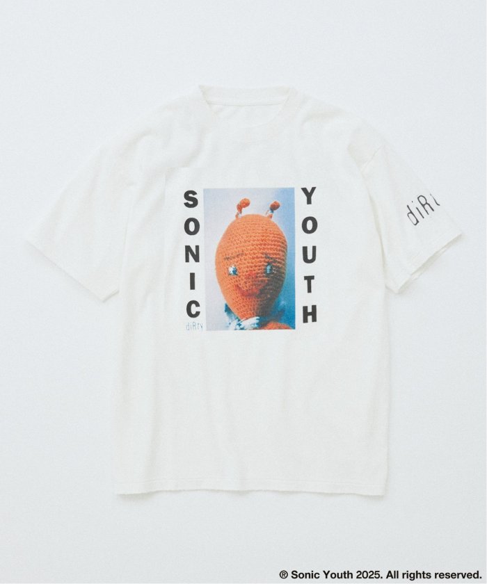 予約》SONIC YOUTH / ソニック・ユース 別注 プリント Tシャツ