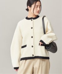 journal standard  L'essage /《予約》《SP》バイカラーボアカーディガン/508296560