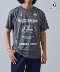 JUNRed/【SOCCERJUNKY/サッカージャンキー】MOISTURE SOAP ワークアウトTEE 25SS/508297037
