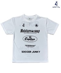 JUNRed/【SOCCERJUNKY/サッカージャンキー】MOISTURE SOAP ワークアウトTEE 25SS/508297037
