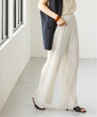 NOBLE/《予約》ファジーシフォンランダムプリーツパンツ/508297048