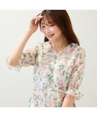Rose Tiara(L SIZE)/フラワープリントワンピース/508297378