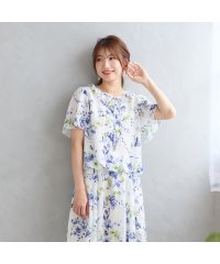 Rose Tiara(L SIZE)/【セットアップ対応】バルーンヘムブラウス/508297379